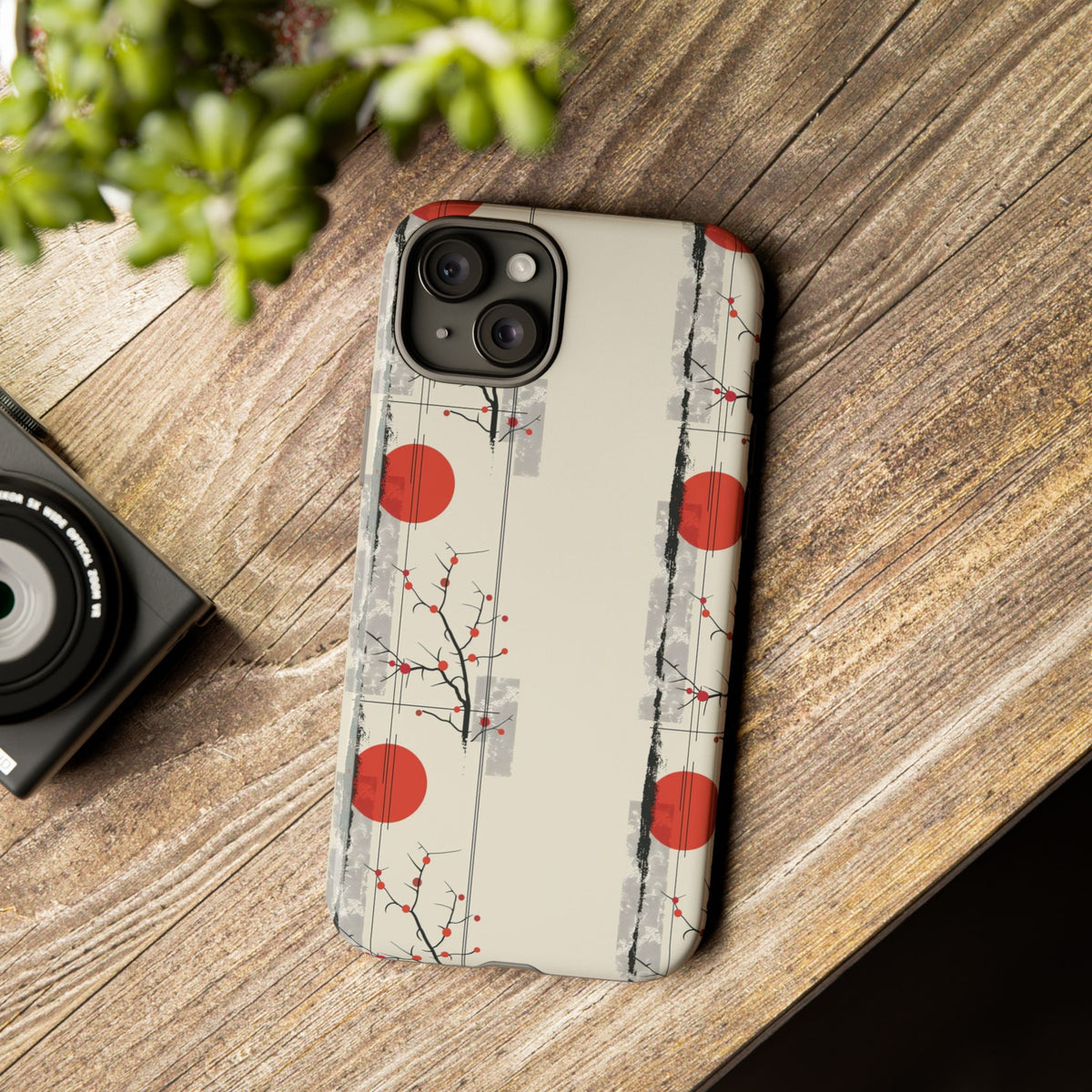 Japanese Pattern Phone Case – Elegant & Timeless Design for Your Phone 004