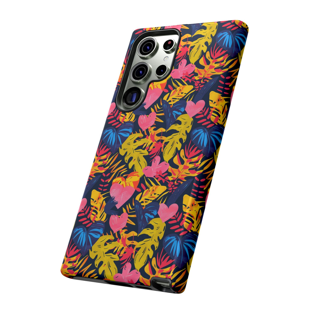 Heart Pattern Phone Case – Stylish & Loving Design for Your Device 360