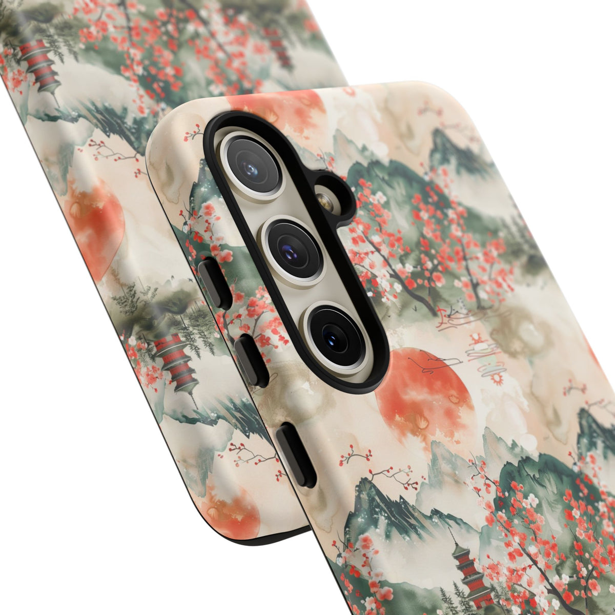 Japanese Pattern Phone Case – Elegant & Timeless Design for Your Phone 057