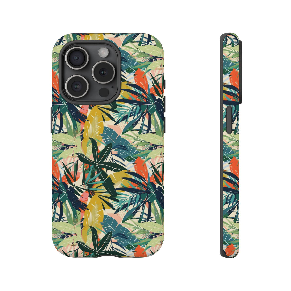 Jungle Pattern Phone Case – Exotic & Lush Design for Your Phone 349