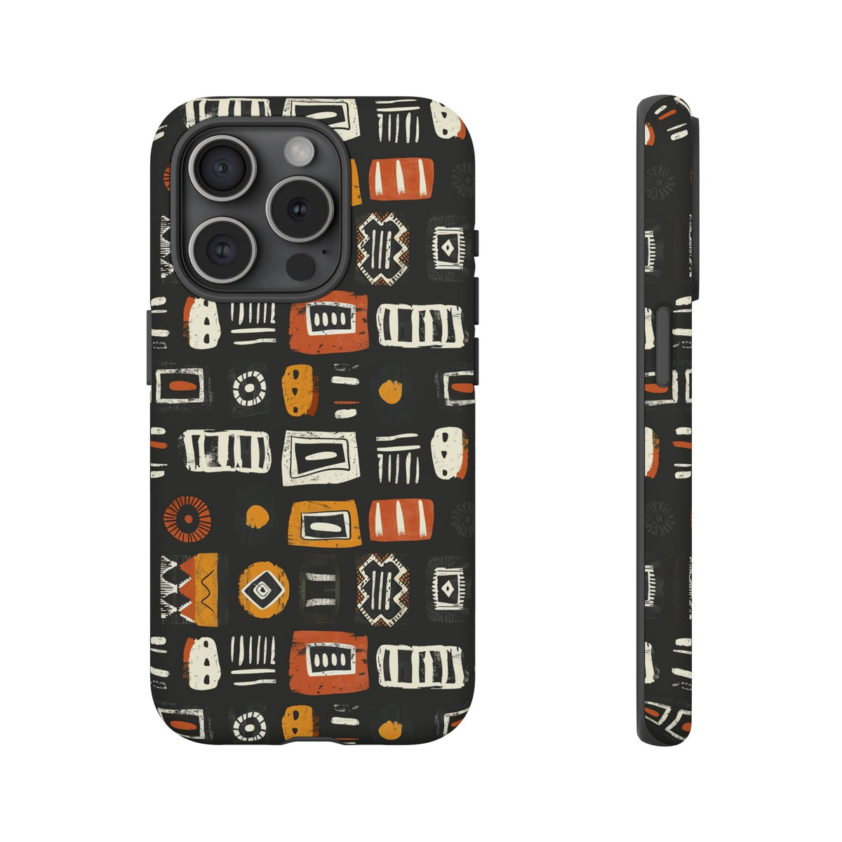 Stylish African Pattern Phone Case – Unique and Vibrant Protection 198