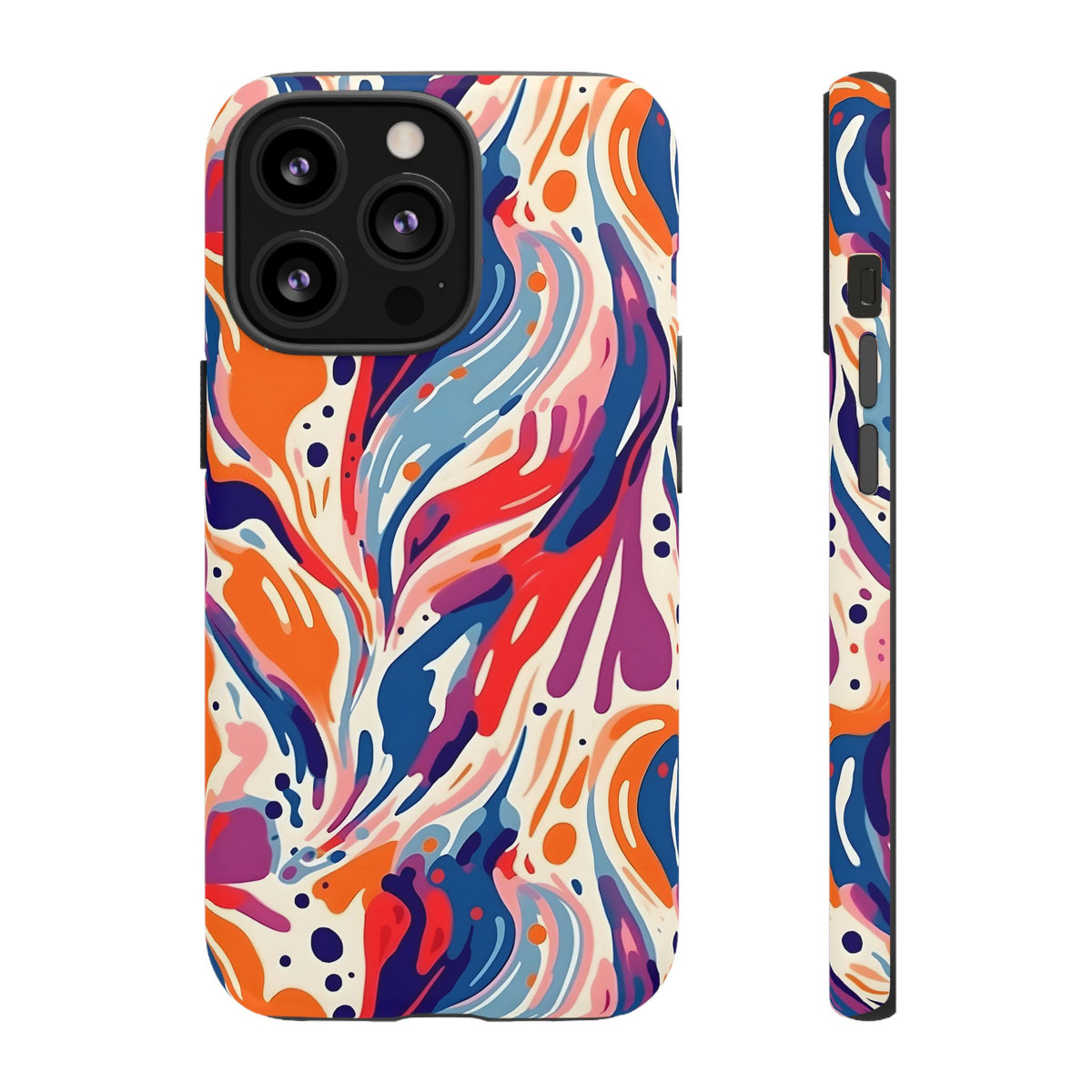 Abstract Painting Design Phone Case – Modern Art-Inspired Phone Cover 6