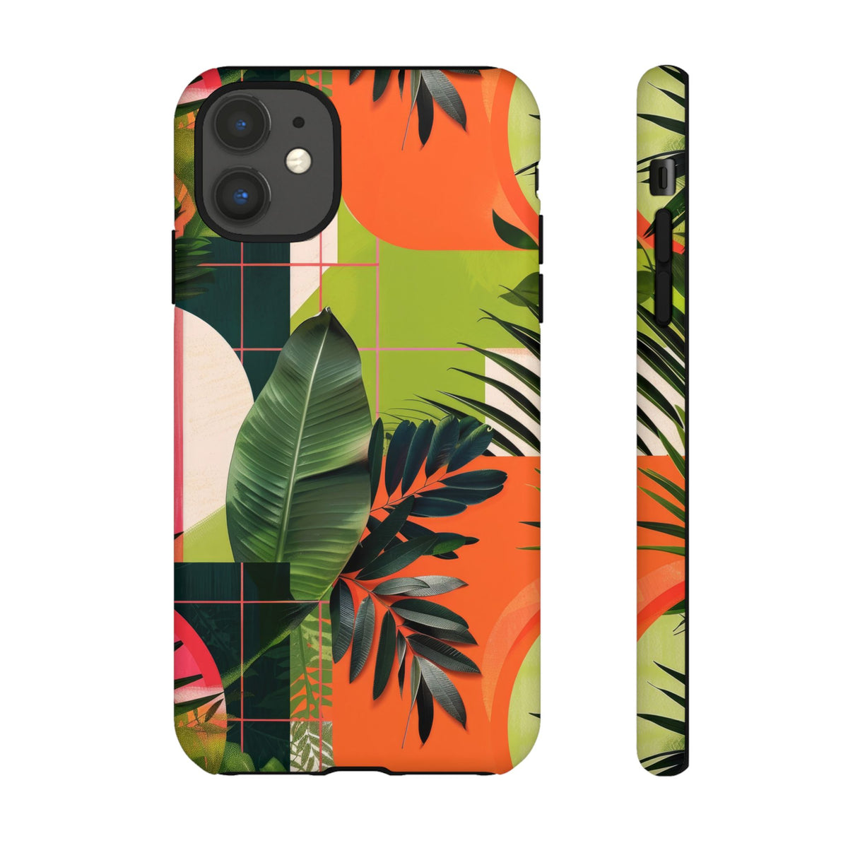 Jungle Collage Phone Case – Vibrant & Durable Nature-Inspired Protection