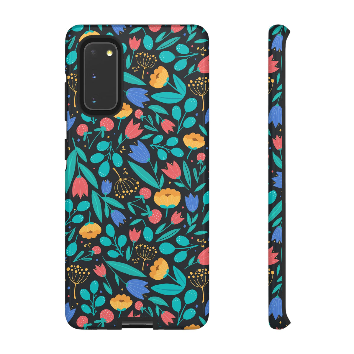 Colorful Little Flower Design Phone Case – Bright and Cheerful Floral Phone Cover