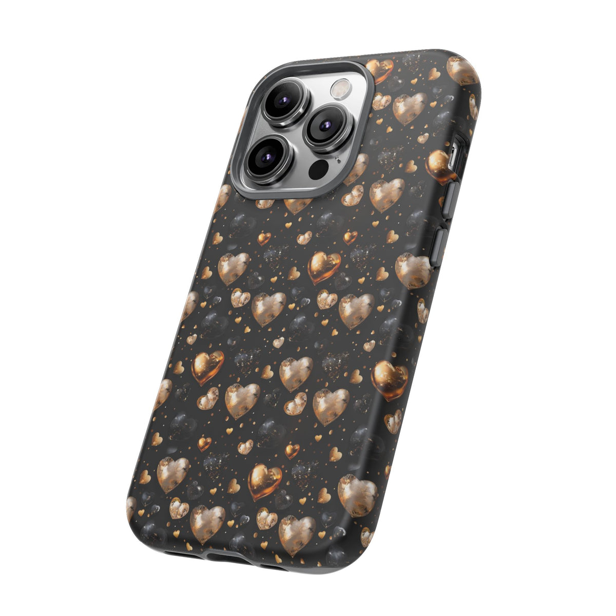 Heart Pattern Phone Case – Stylish & Loving Design for Your Device 233