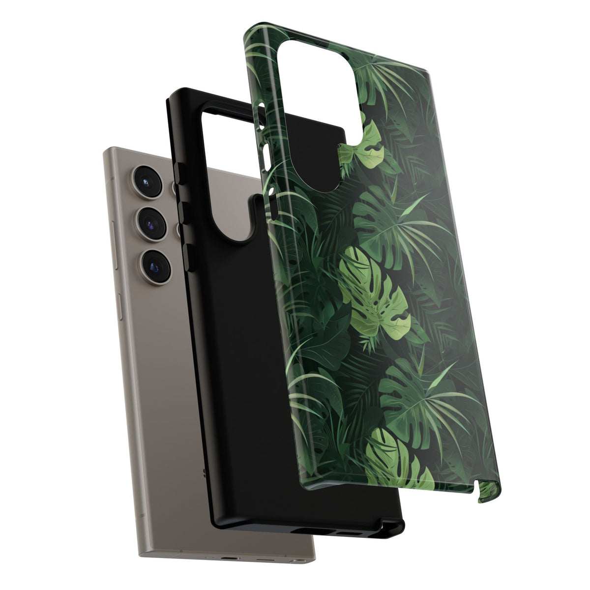 Jungle Pattern Phone Case – Exotic & Lush Design for Your Phone 335