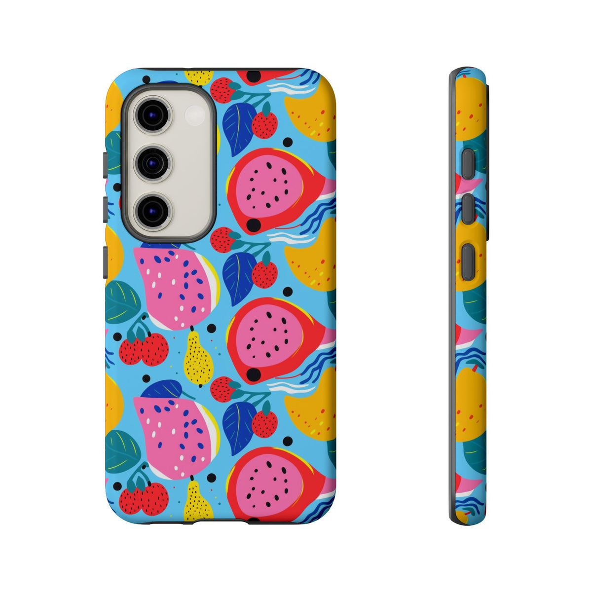 Fruit Pattern Phone Case – Vibrant & Fun Design for Your Smartphone 945