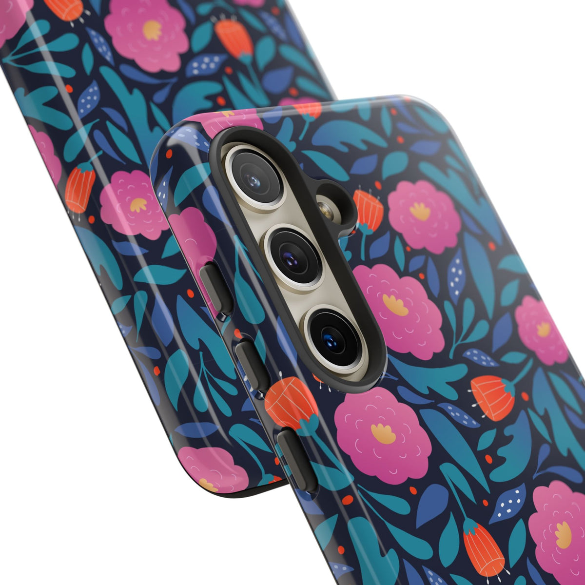 Colorful Little Flower Design Phone Case – Bright and Cheerful Floral Phone Cover 2