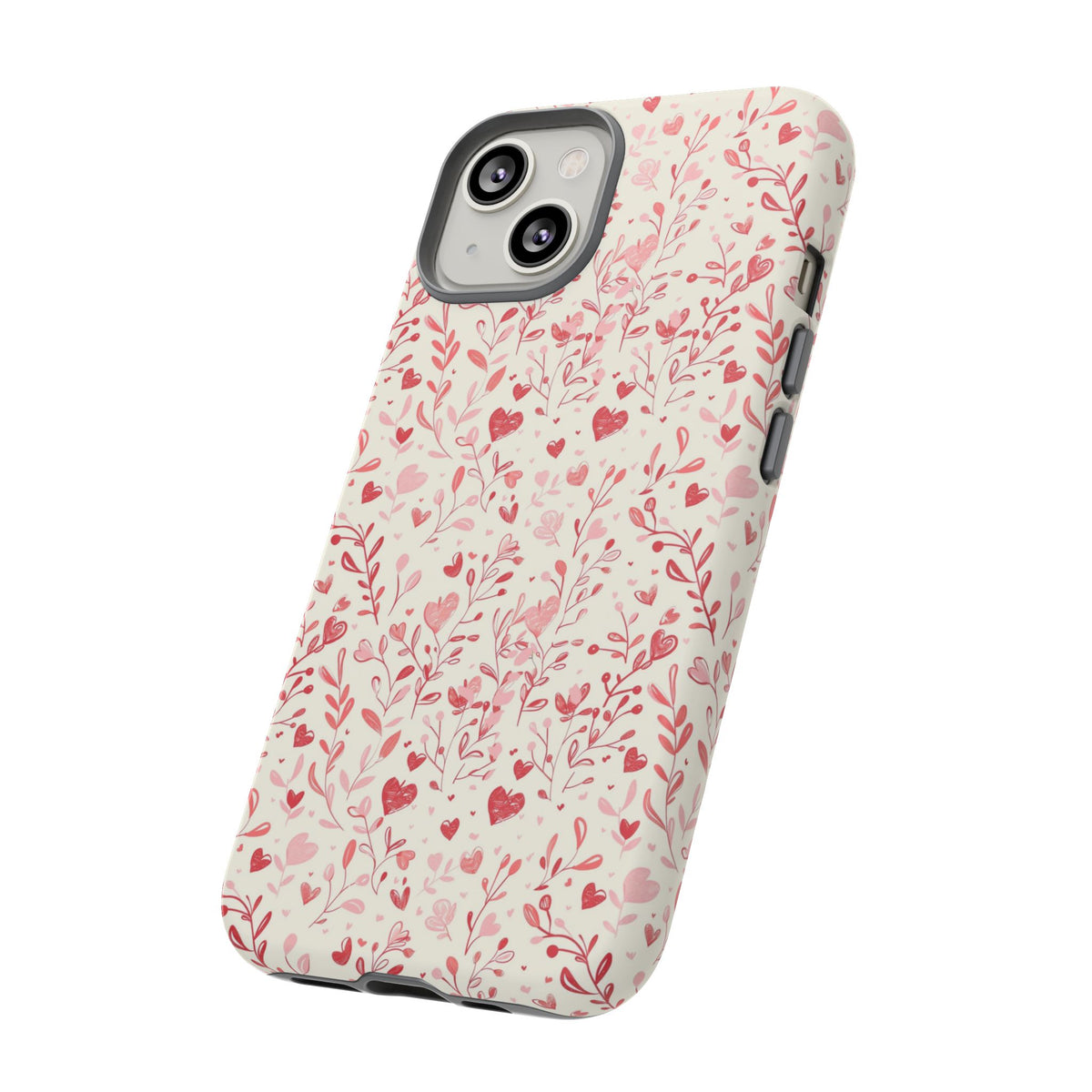 Heart Pattern Phone Case – Stylish & Loving Design for Your Device 823