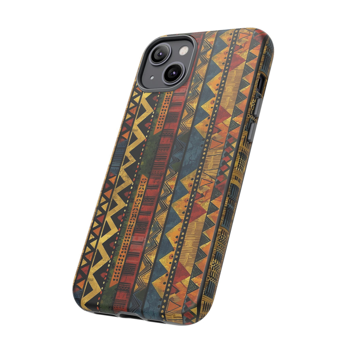 Stylish African Pattern Phone Case – Unique and Vibrant Protection 166