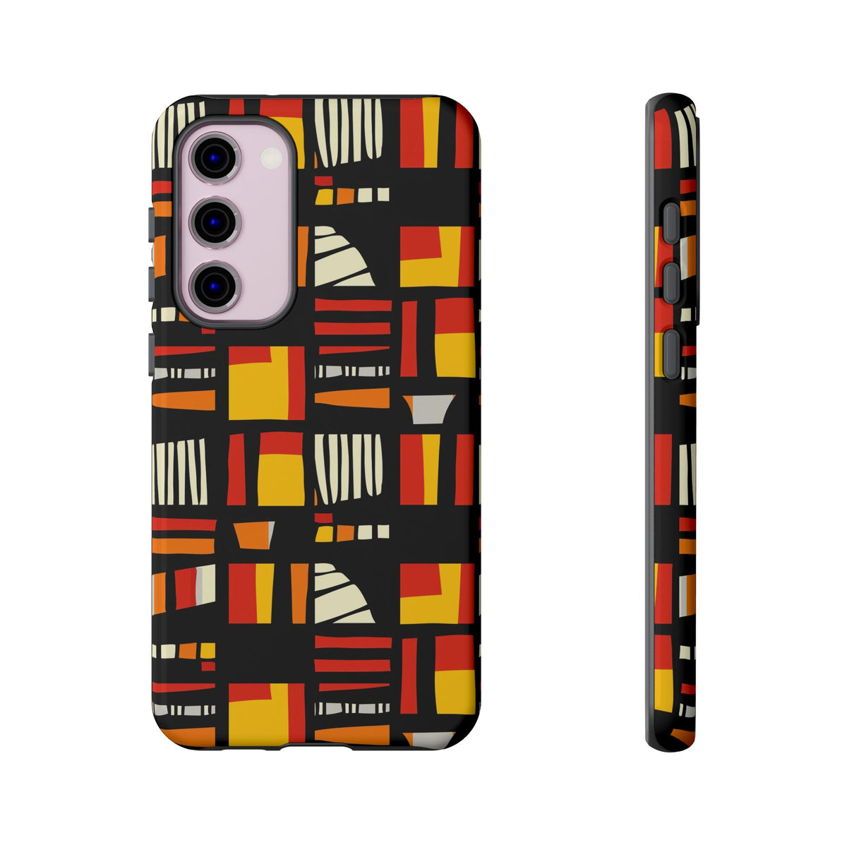 Stylish African Pattern Phone Case – Unique and Vibrant Protection 099