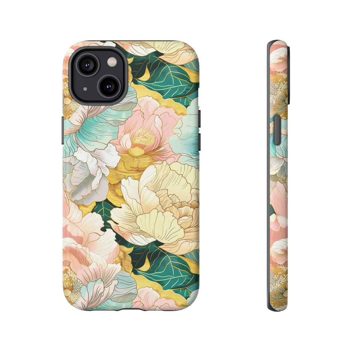 Japanese Blossom Asian Floral Design Phone Case – Elegant Floral Phone Cover