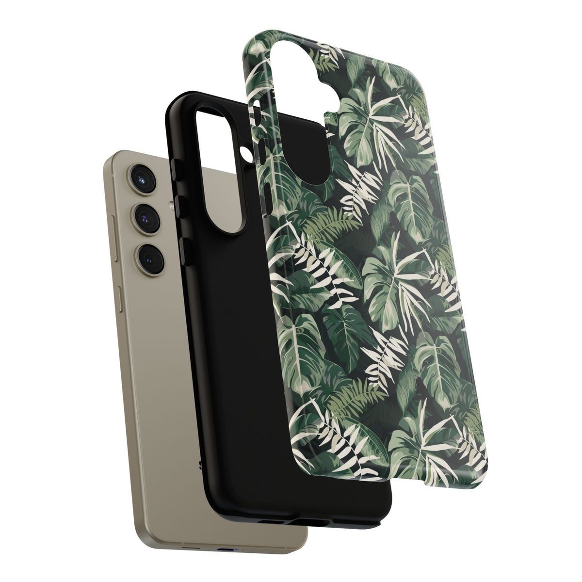 Jungle Pattern Phone Case – Exotic & Lush Design for Your Phone 351