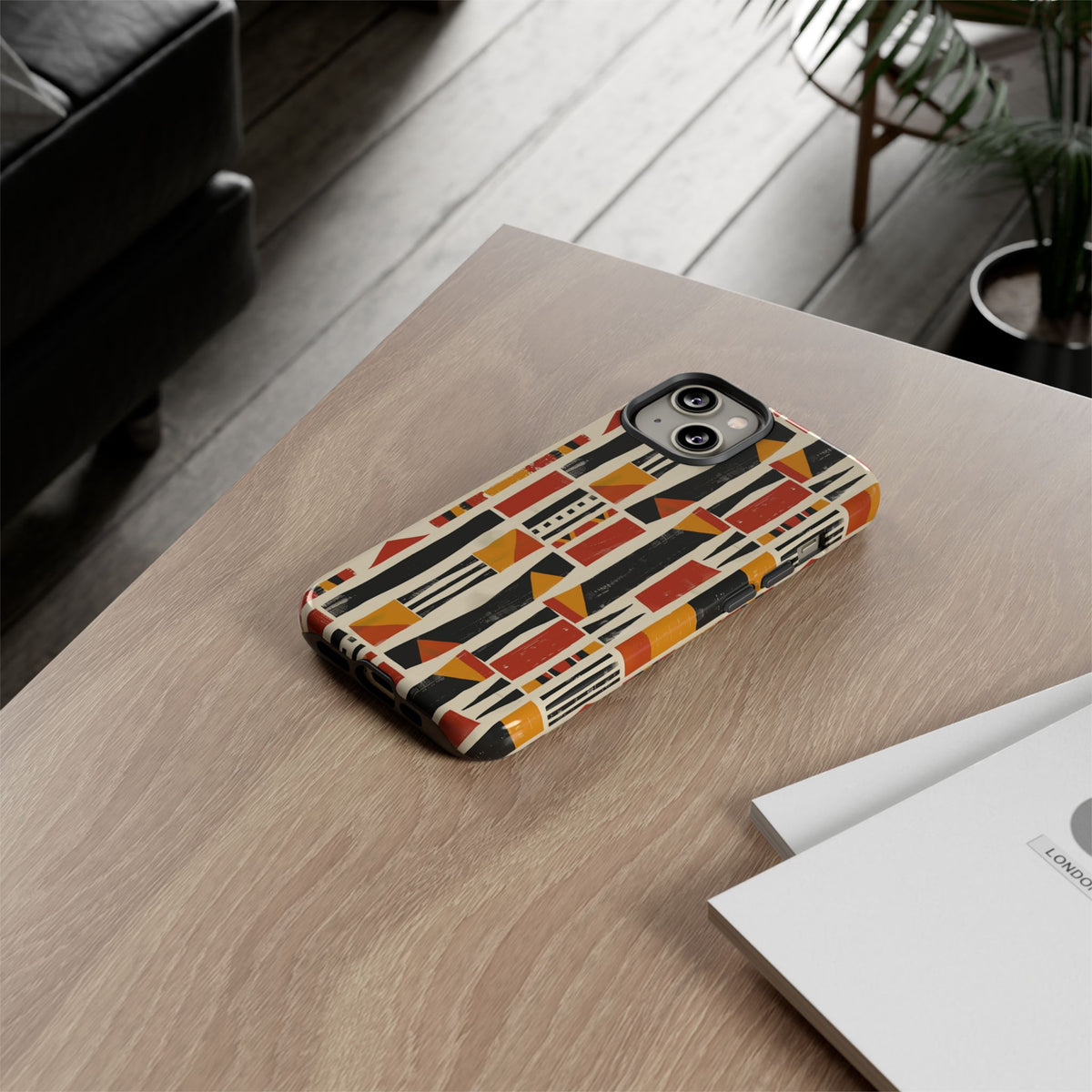 Stylish African Pattern Phone Case – Unique and Vibrant Protection 161