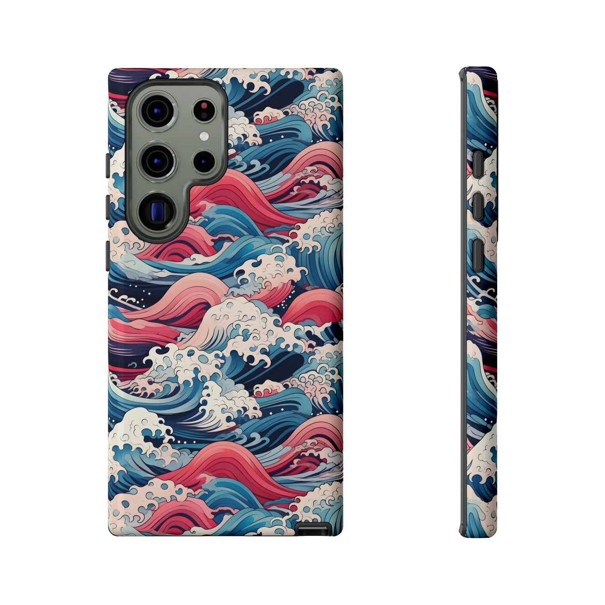 Japanese Waves Phone Case – Embrace Timeless Elegance with Classic Design 3