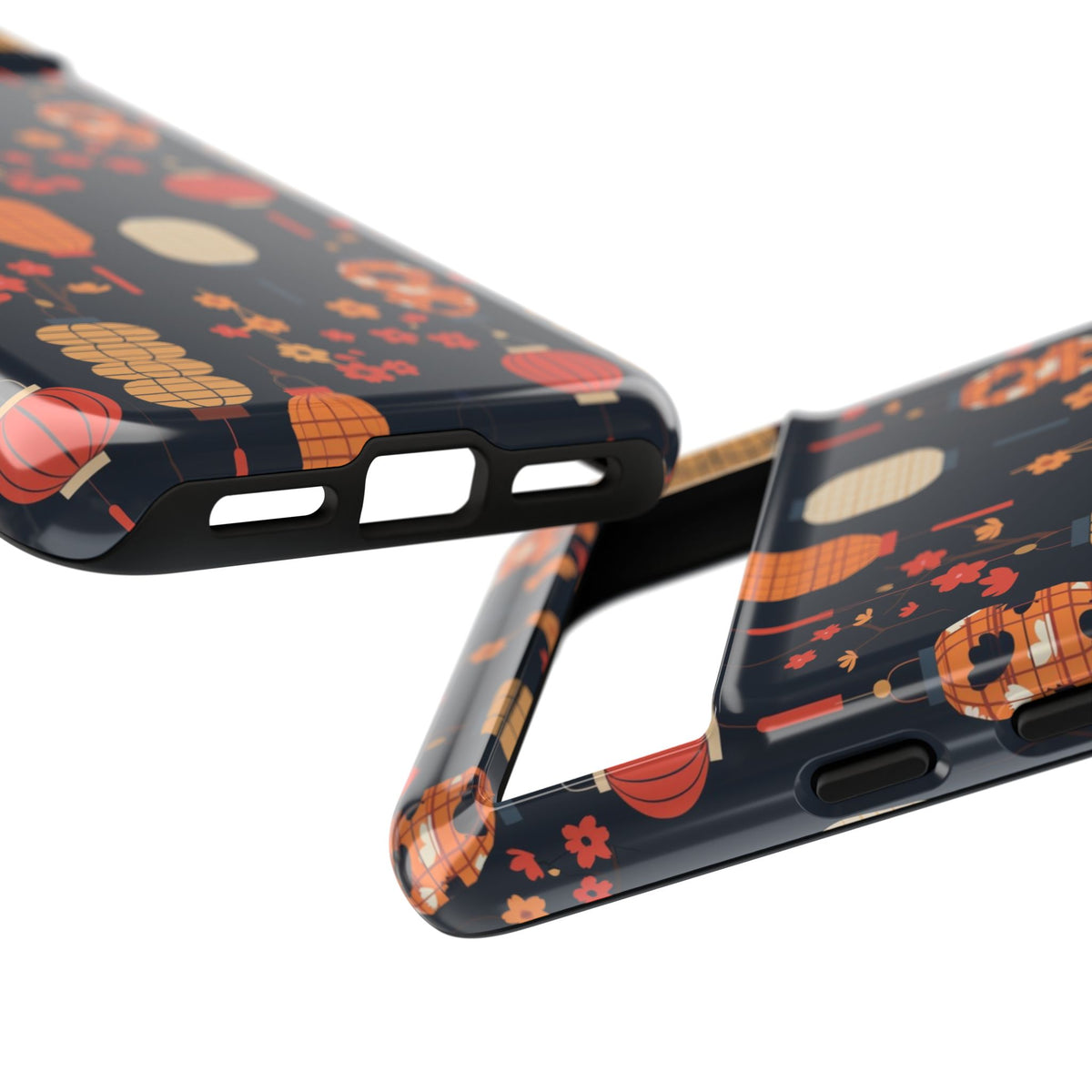 Japanese Pattern Phone Case – Elegant & Timeless Design for Your Phone 027