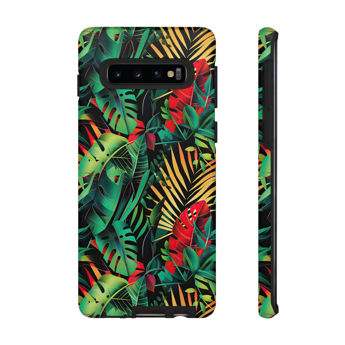 Jungle Collage Phone Case – Vibrant & Durable Nature-Inspired Protection