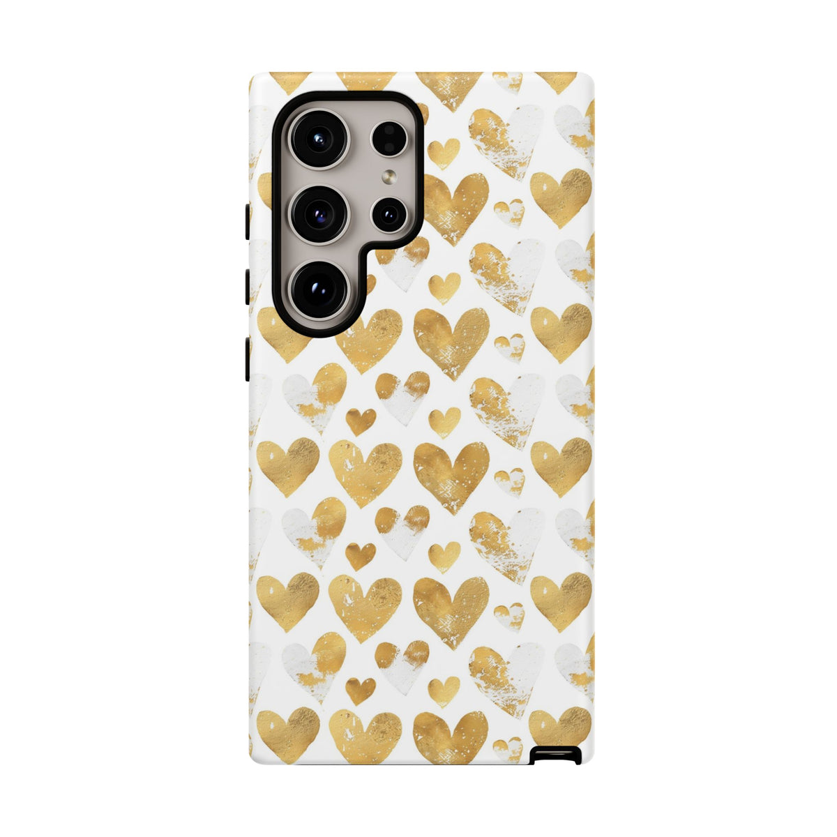 Heart Pattern Phone Case – Stylish & Loving Design for Your Device 230