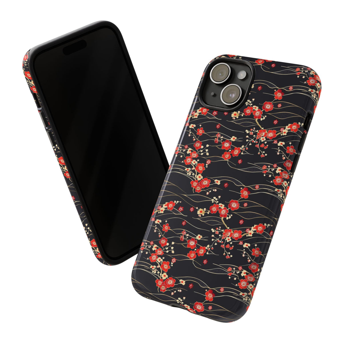 Japanese Pattern Phone Case – Elegant & Timeless Design for Your Phone 041