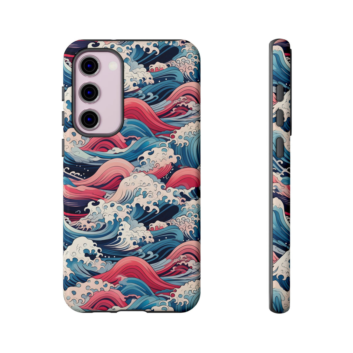 Japanese Waves Phone Case – Embrace Timeless Elegance with Classic Design 3