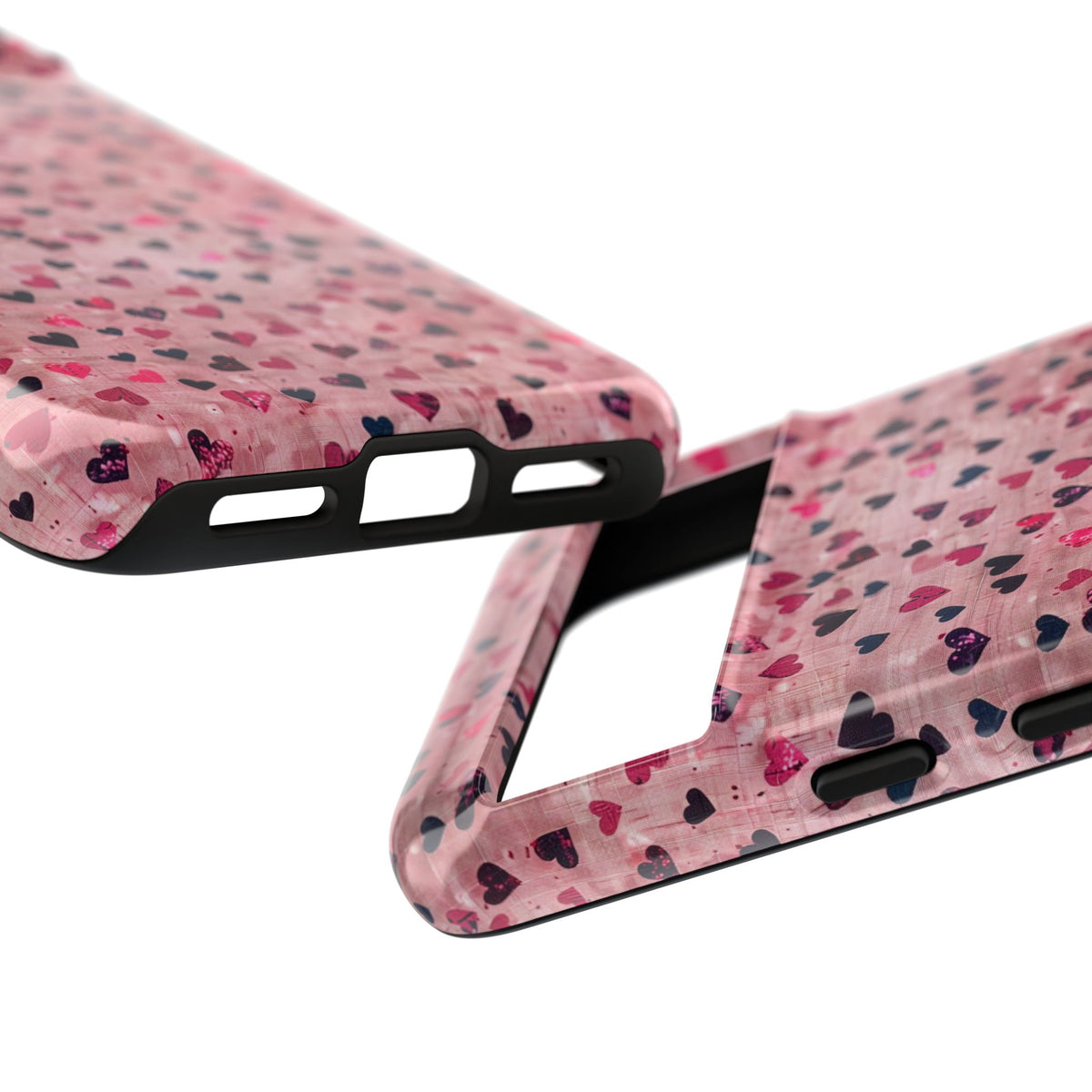 Heart Pattern Phone Case – Stylish & Loving Design for Your Device 229