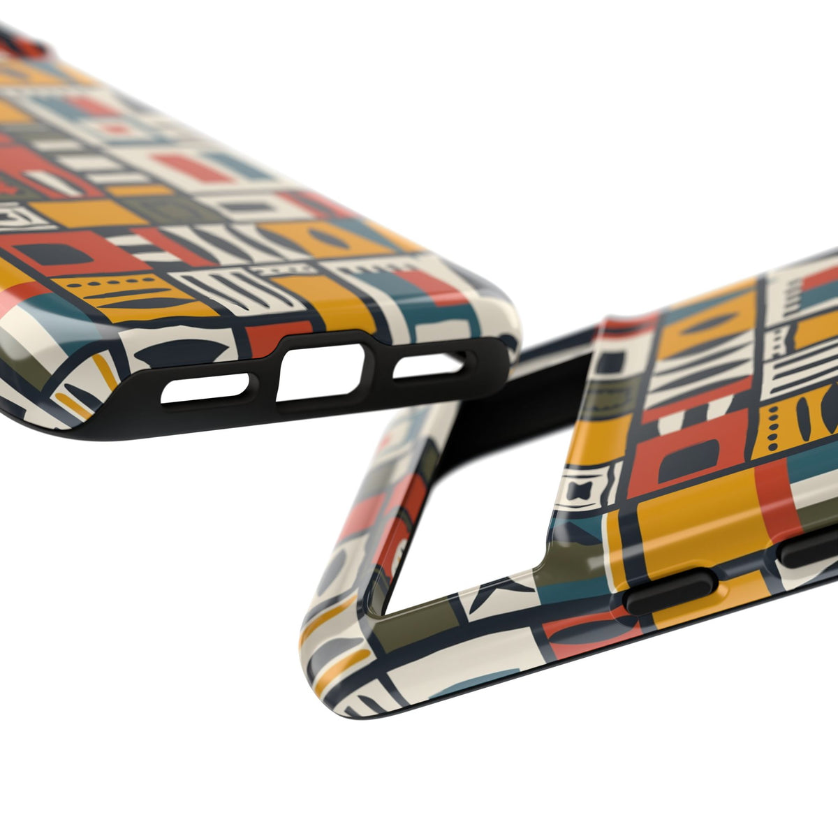 Stylish African Pattern Phone Case – Unique and Vibrant Protection 013