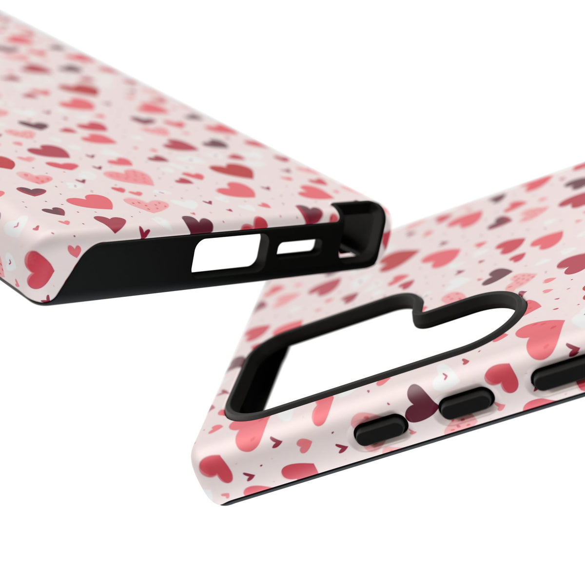 Heart Pattern Phone Case – Stylish & Loving Design for Your Device 817