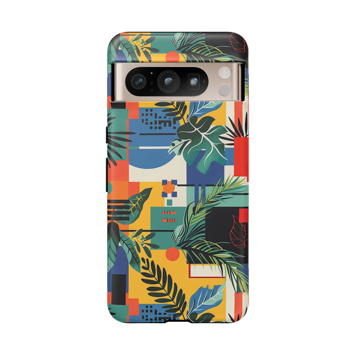 Jungle Collage Phone Case – Vibrant & Durable Nature-Inspired Protection