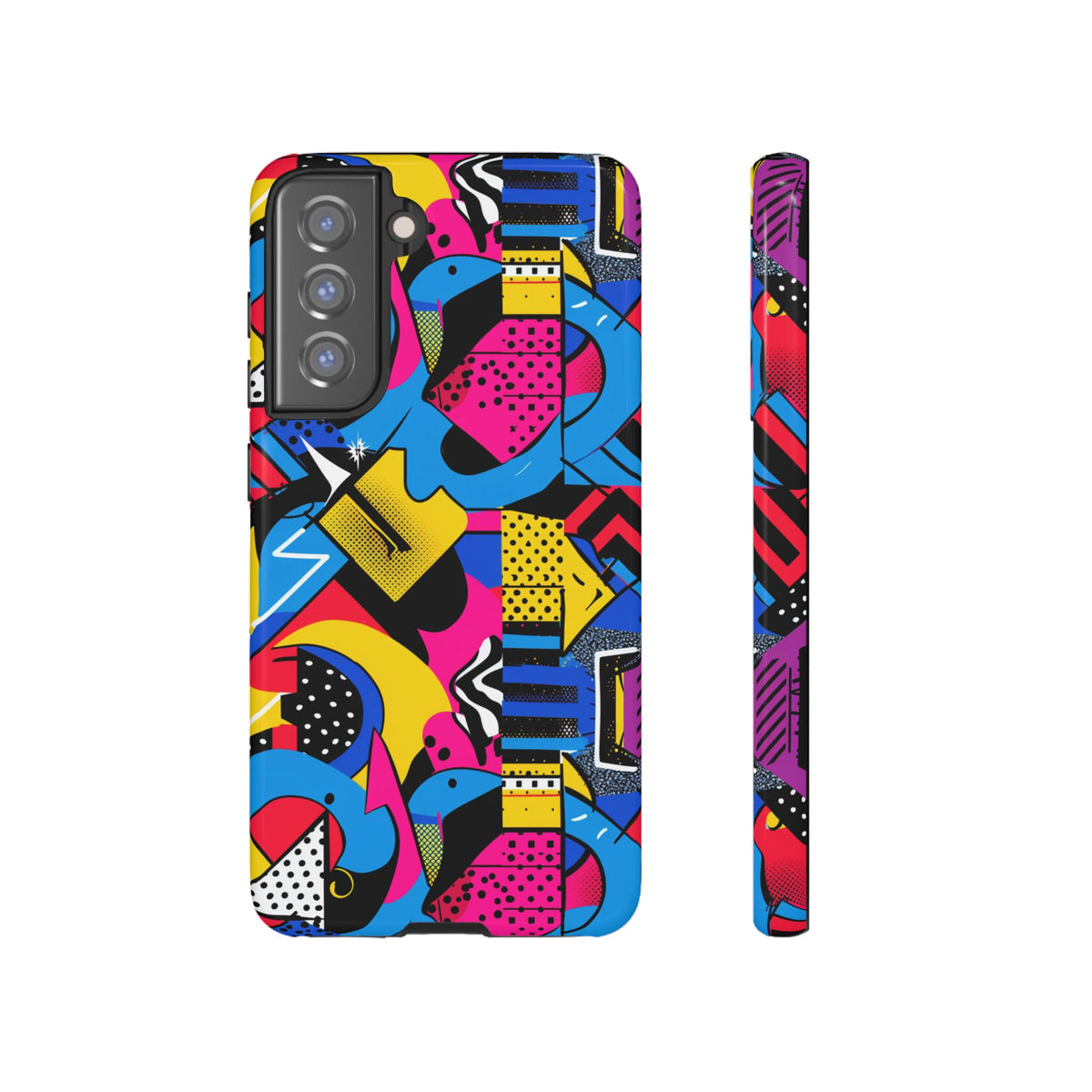 Retro 80s Seamless Phone Case – Vintage Style Meets Modern Protection