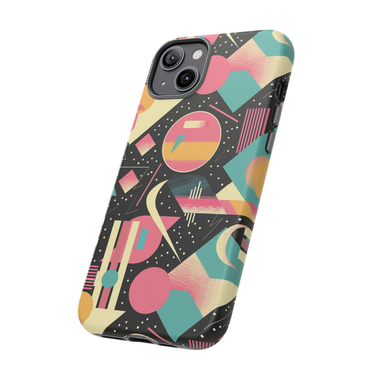 Retro 80s Seamless Phone Case – Vintage Style Meets Modern Protection 8