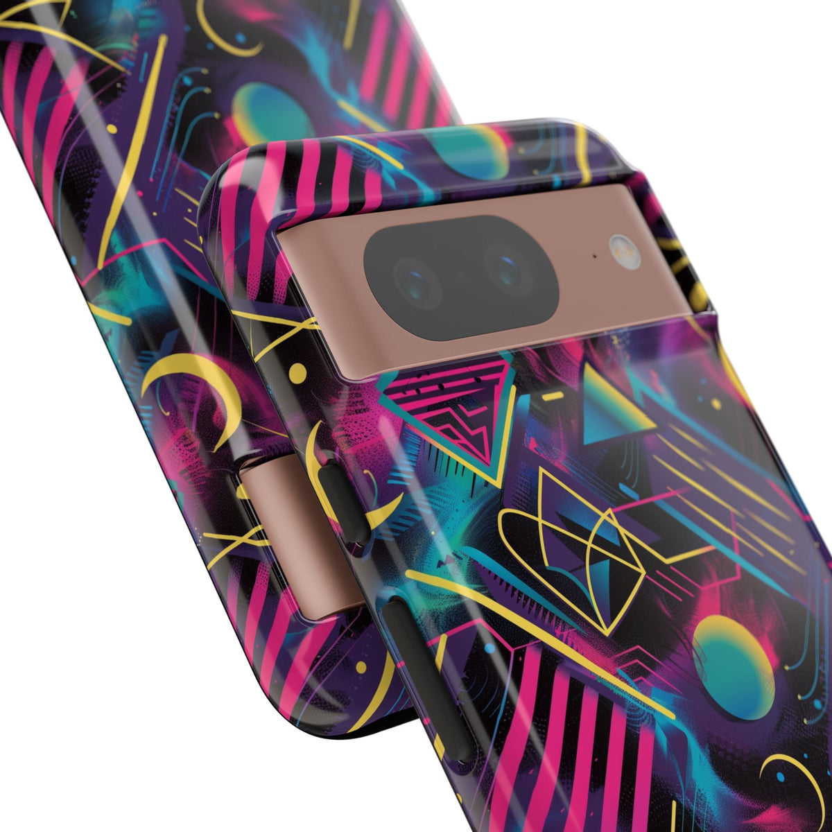 Retro 80s Seamless Phone Case – Vintage Style Meets Modern Protection 076