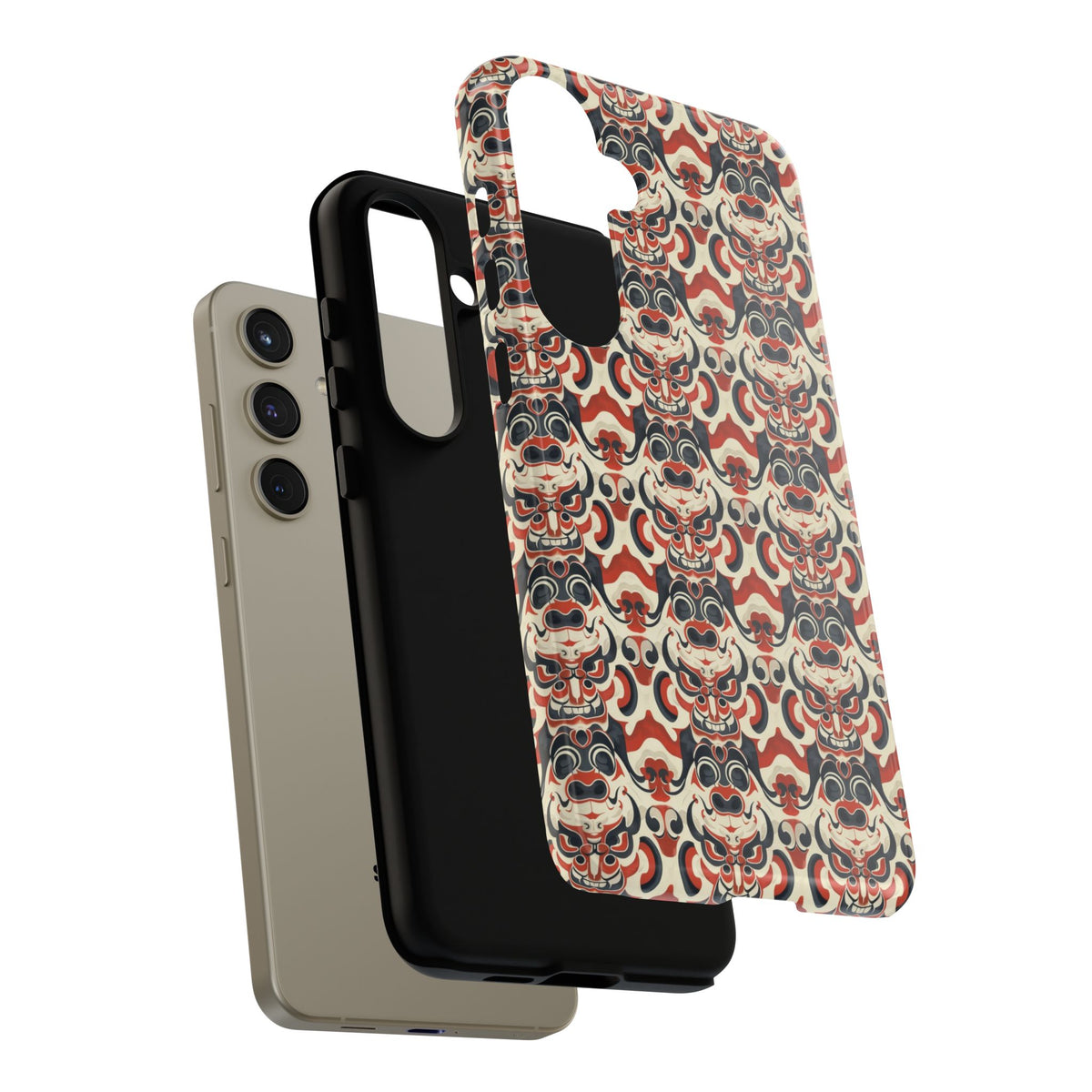 Japanese Pattern Phone Case – Elegant & Timeless Design for Your Phone 155