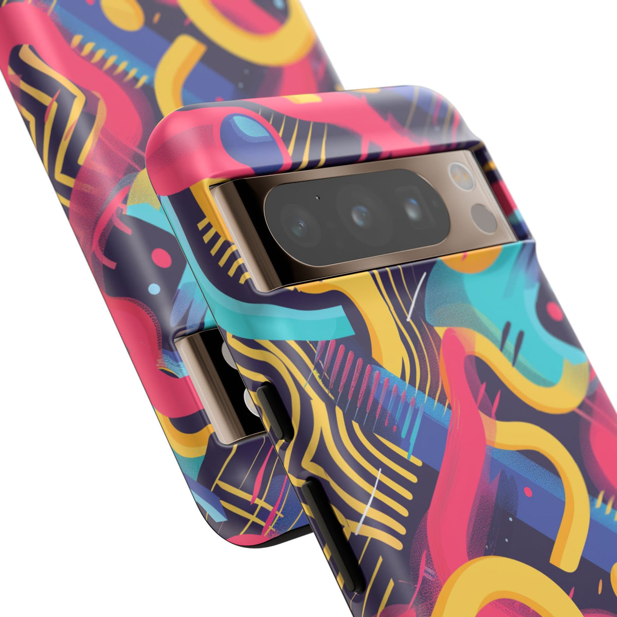 Retro 80s Seamless Phone Case – Vintage Style Meets Modern Protection 2