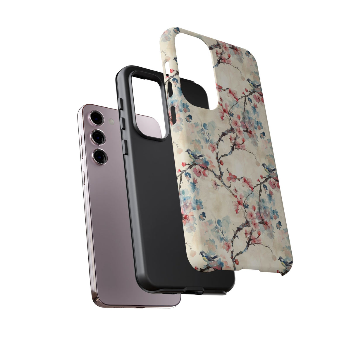 Japanese Pattern Phone Case – Elegant & Timeless Design for Your Phone 119