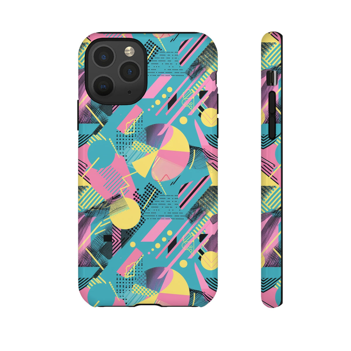 Retro 80s Seamless Phone Case – Vintage Style Meets Modern Protection 083