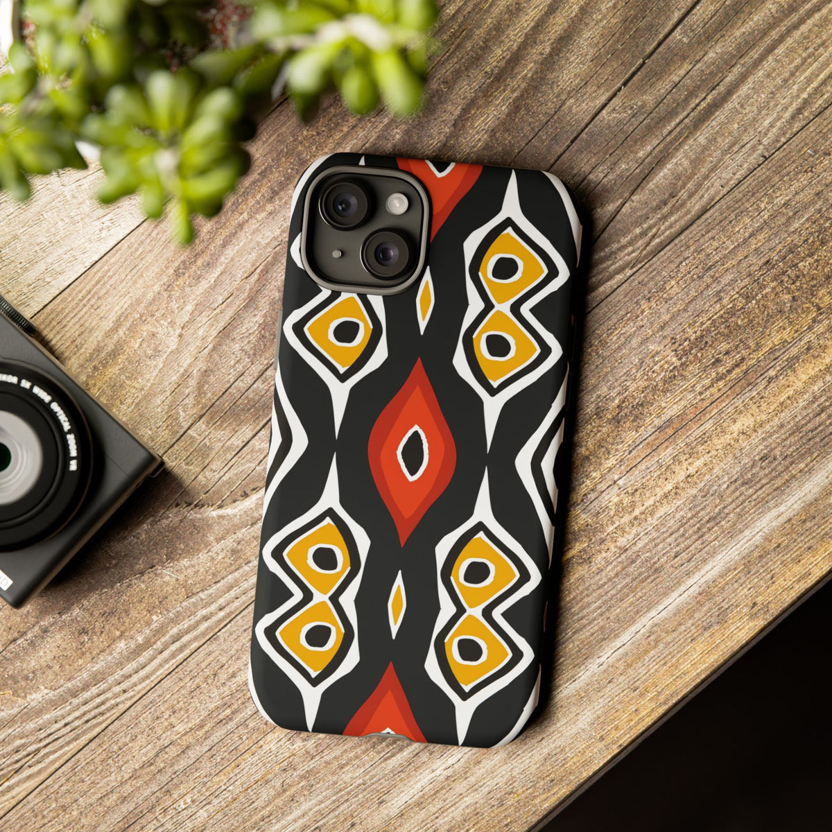 Stylish African Pattern Phone Case – Unique and Vibrant Protection 177