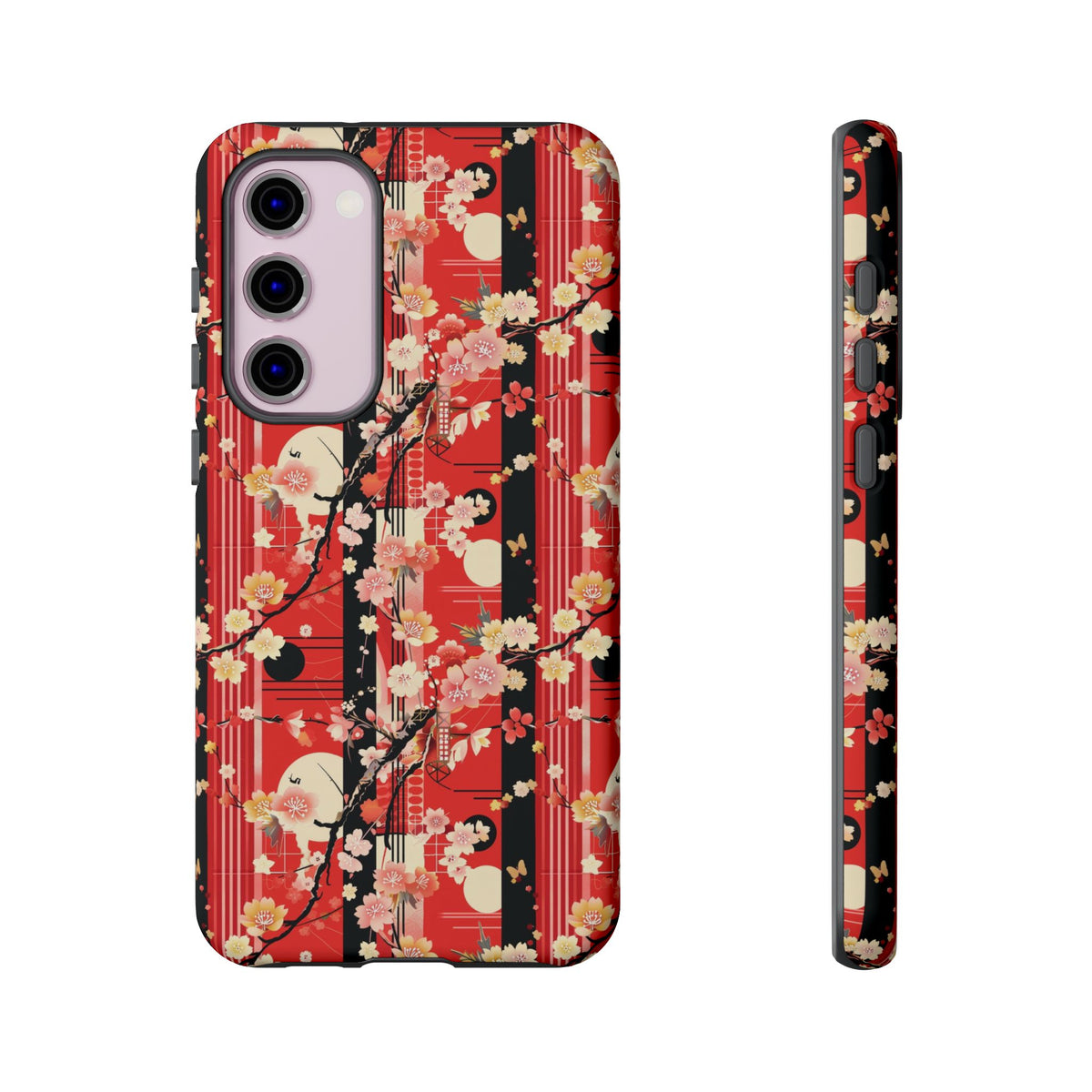 Japanese Pattern Phone Case – Elegant & Timeless Design for Your Phone 026