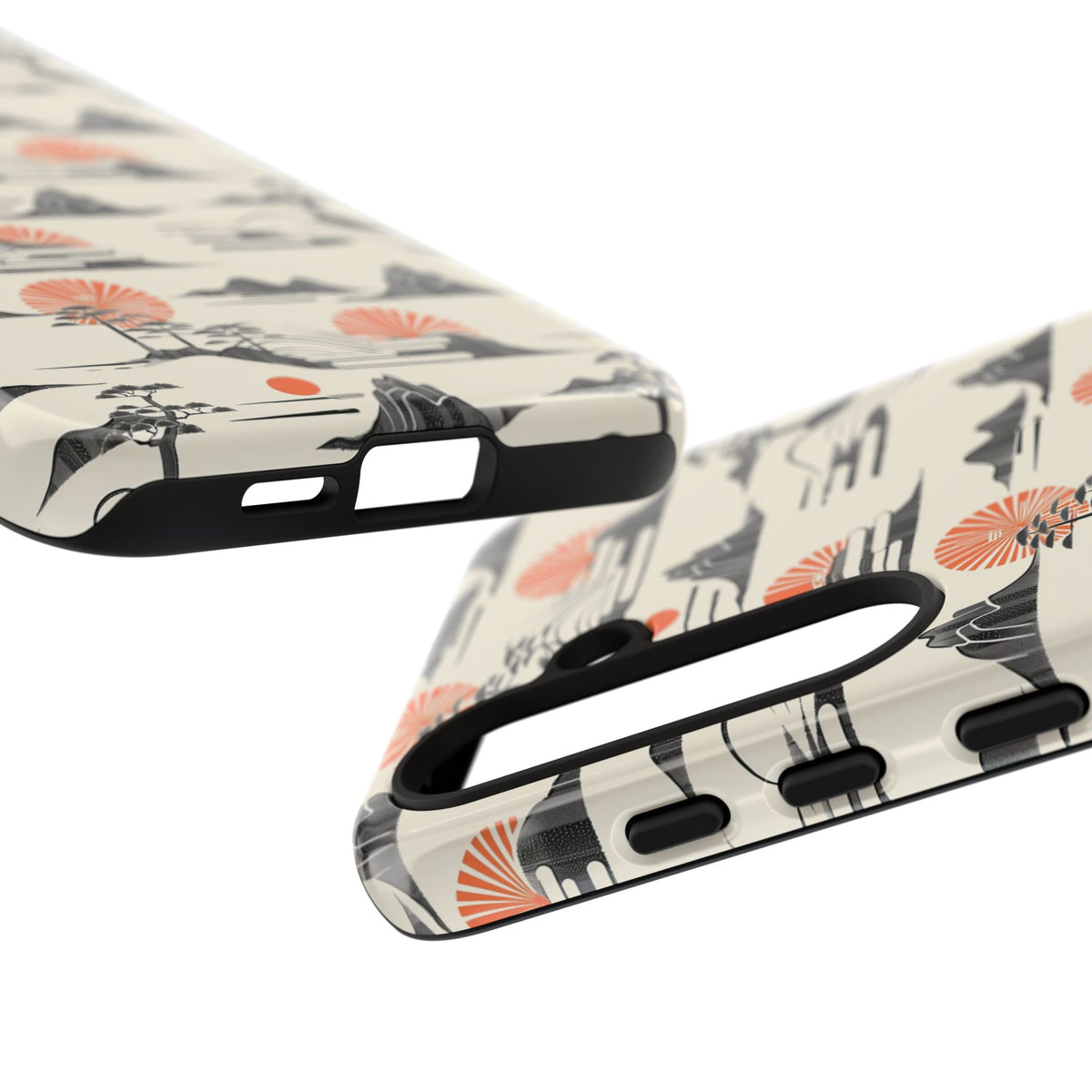 Japanese Pattern Phone Case – Elegant & Timeless Design for Your Phone 022