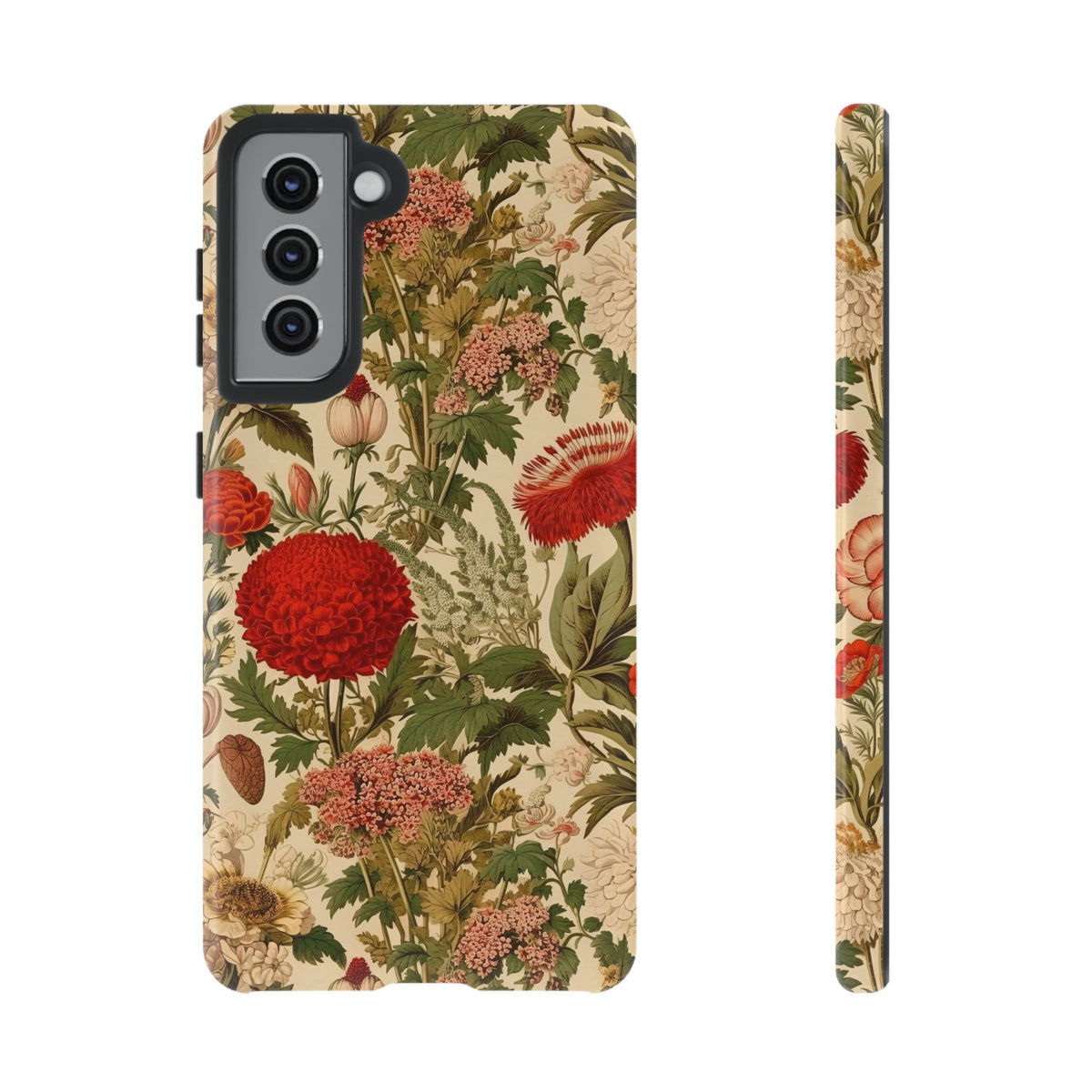 Antique Garden Botanical Phone Case - Vintage Botanical Phone Cover 2