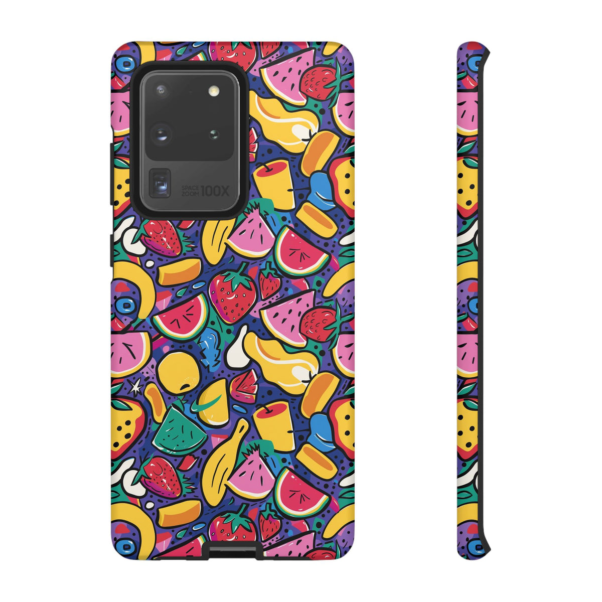 90s Themed Seamless Pattern Phone Case – Embrace Retro Style and Protection 316