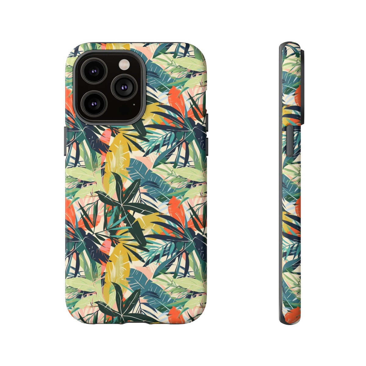 Jungle Pattern Phone Case – Exotic & Lush Design for Your Phone 349