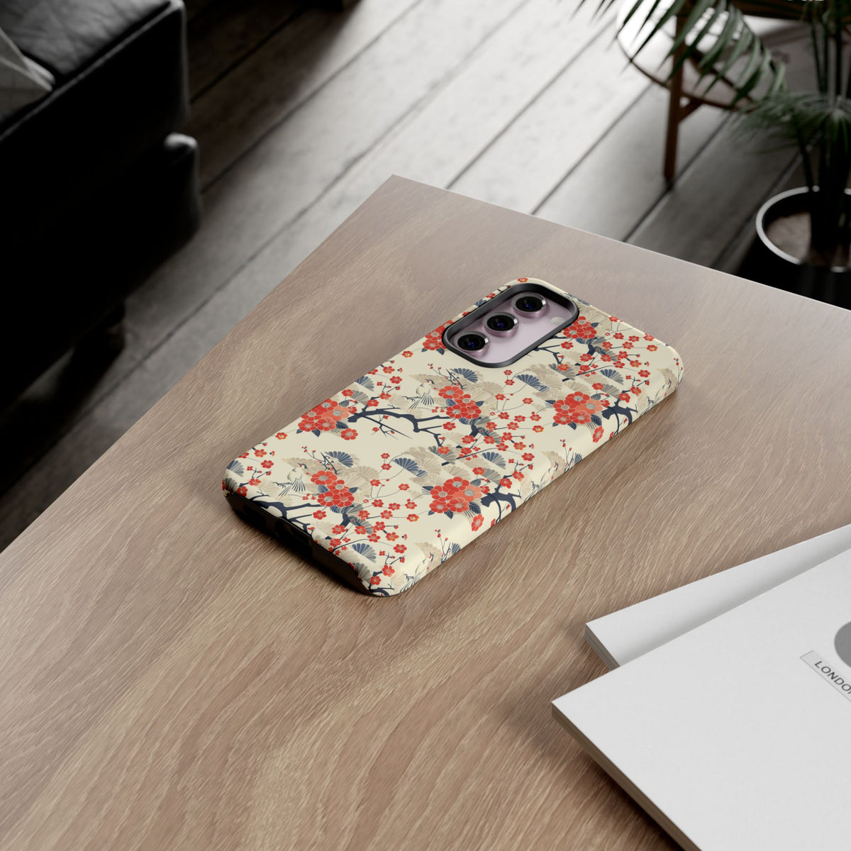 Japanese Pattern Phone Case – Elegant & Timeless Design for Your Phone 031