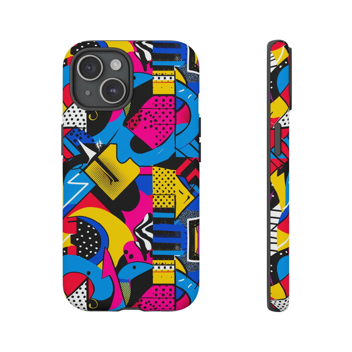 Retro 80s Seamless Phone Case – Vintage Style Meets Modern Protection