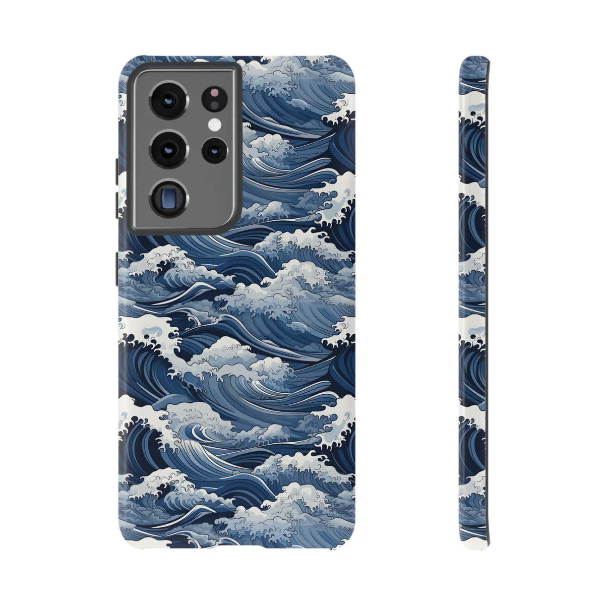 Japanese Waves Phone Case – Embrace Timeless Elegance with Classic Design