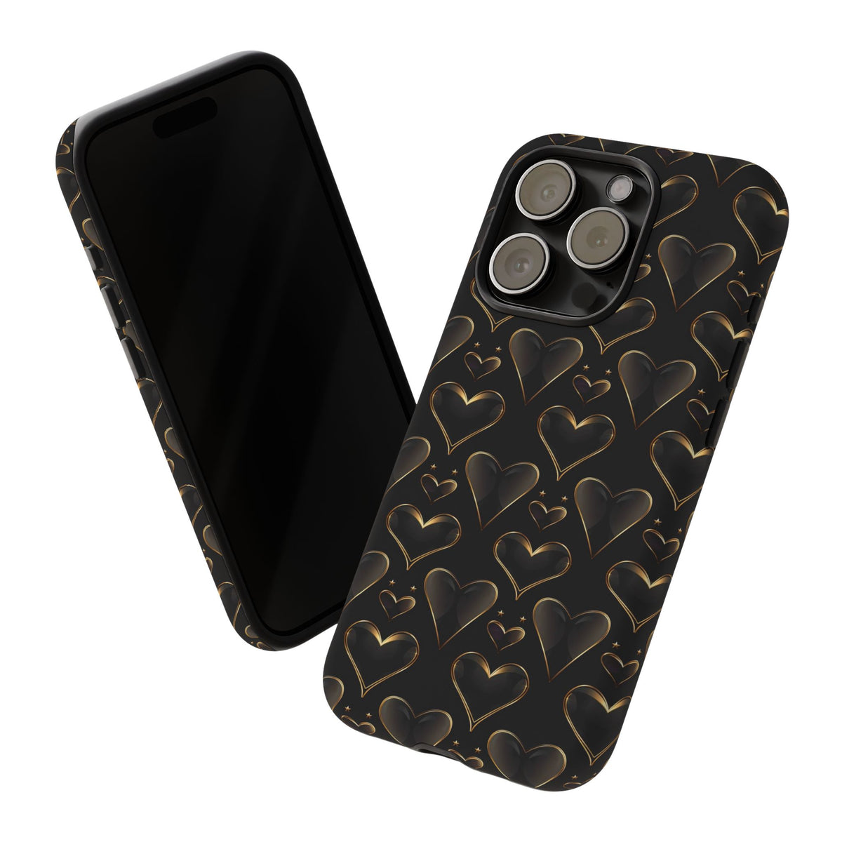 Heart Pattern Phone Case – Stylish & Loving Design for Your Device 362