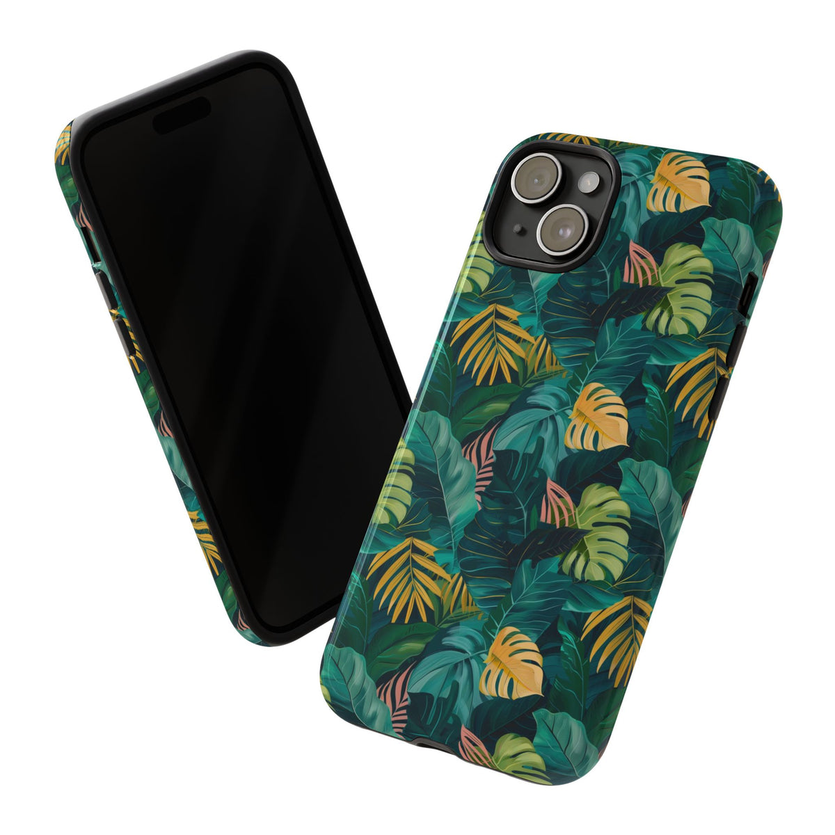 Jungle Pattern Phone Case – Exotic & Lush Design for Your Phone 337