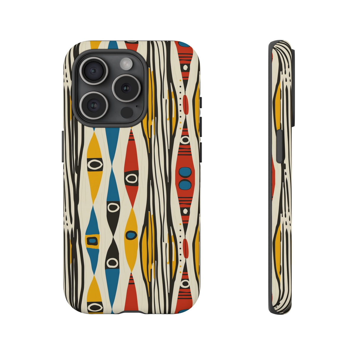 Stylish African Pattern Phone Case – Unique and Vibrant Protection 202