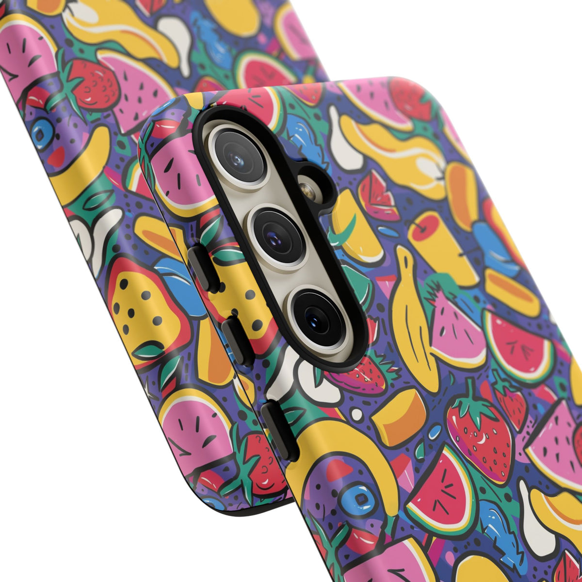 90s Themed Seamless Pattern Phone Case – Embrace Retro Style and Protection 316