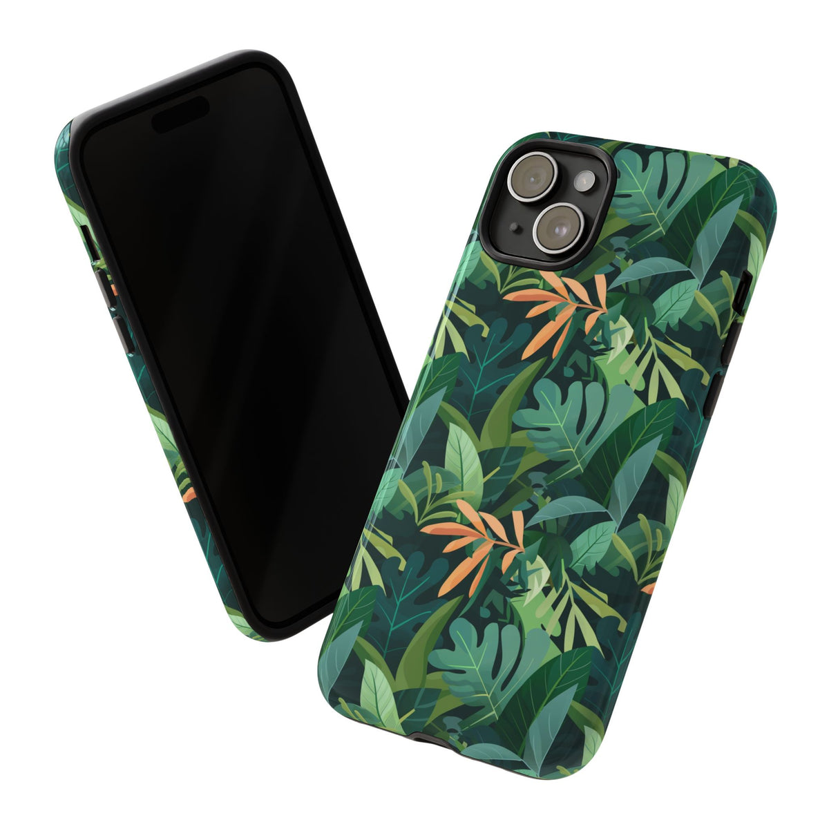 Jungle Pattern Phone Case – Exotic & Lush Design for Your Phone 341