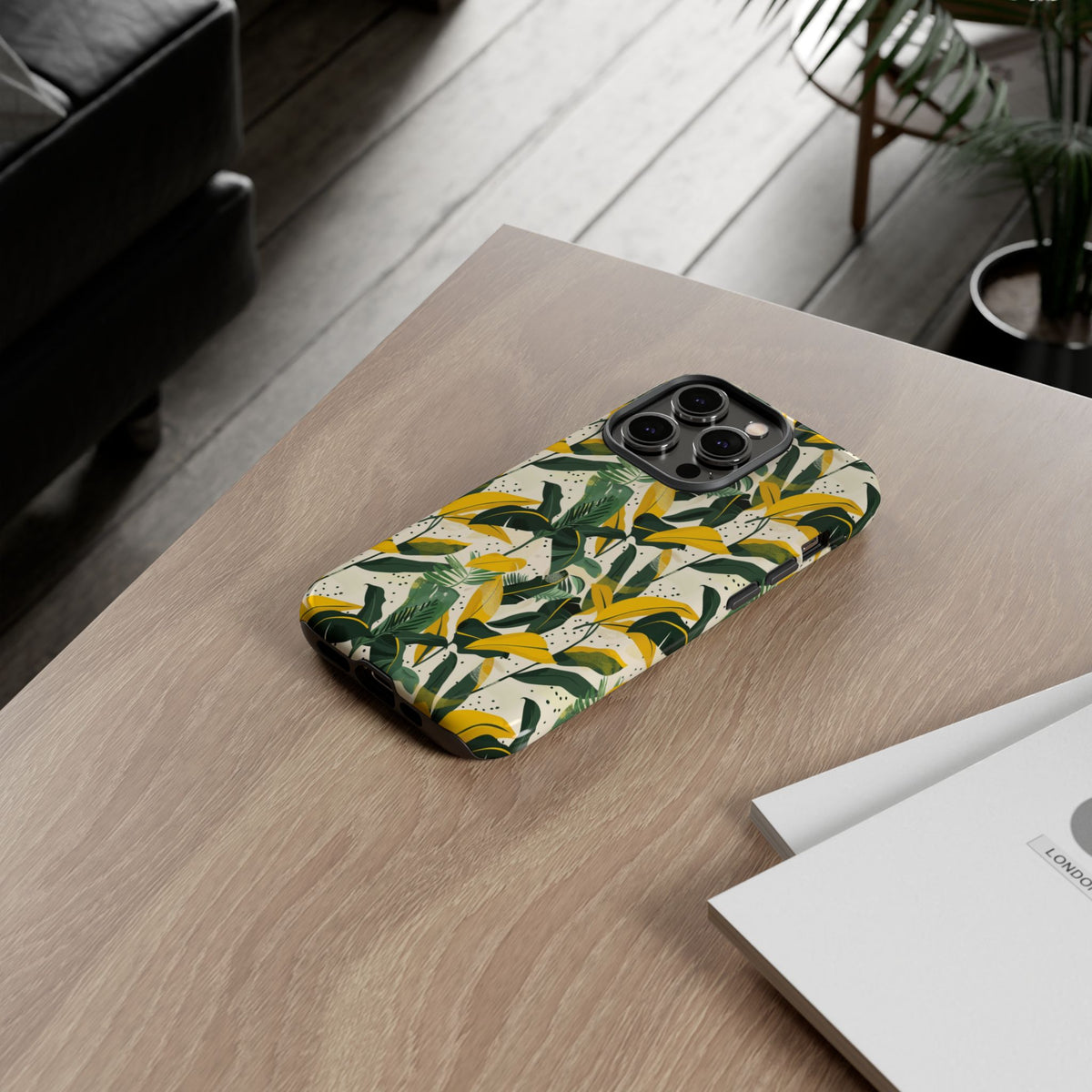 Jungle Pattern Phone Case – Exotic & Lush Design for Your Phone 338